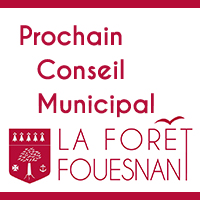 Prochain conseil municipal – Jeudi 1er décembre 2022 - La Forêt-Fouesnant